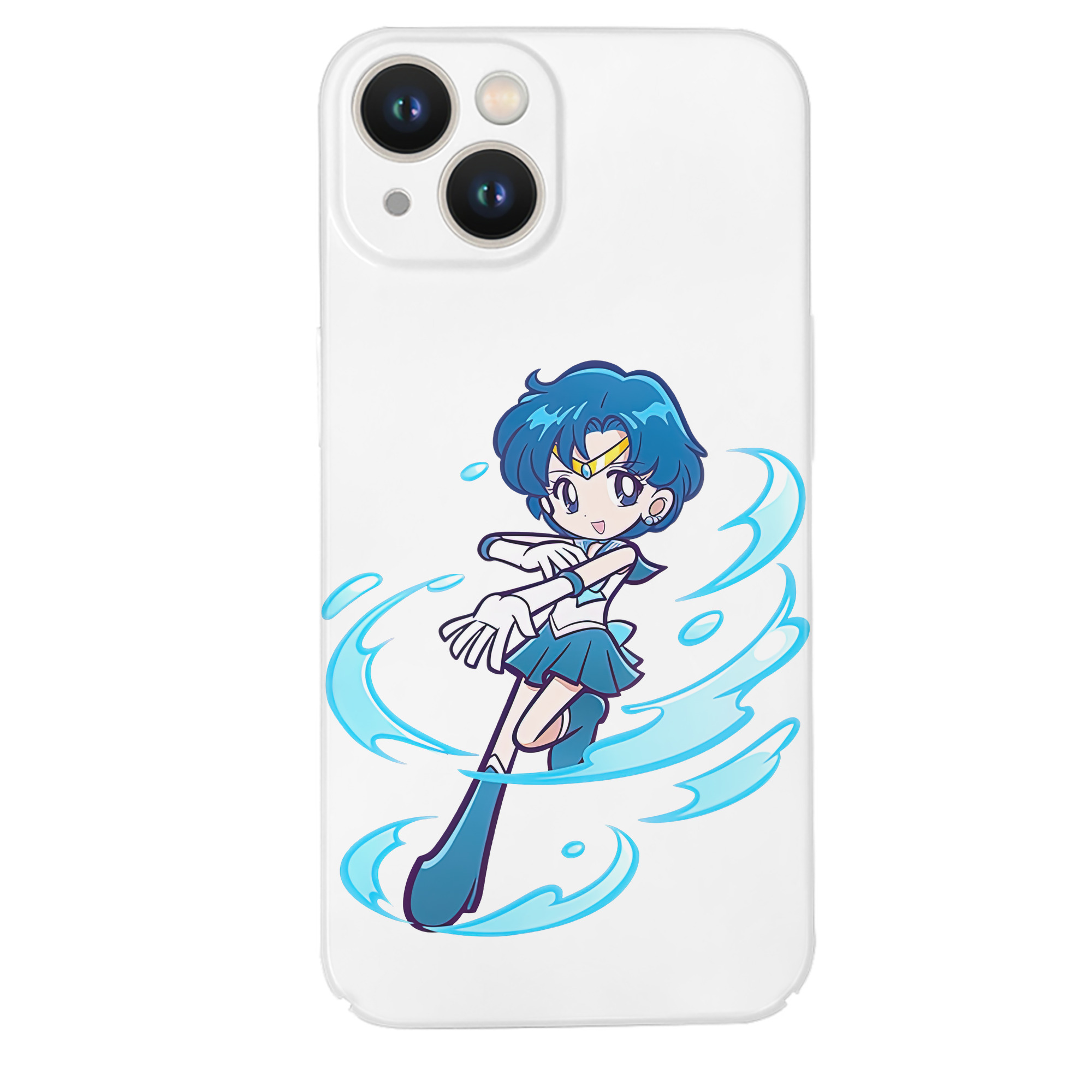 （画像用） 美少女戦士セーラームーン 水野 亜美 みずの あみ Sailor Moon Mizuno Ami 【iPhone 14シリーズ対応】ハードケース